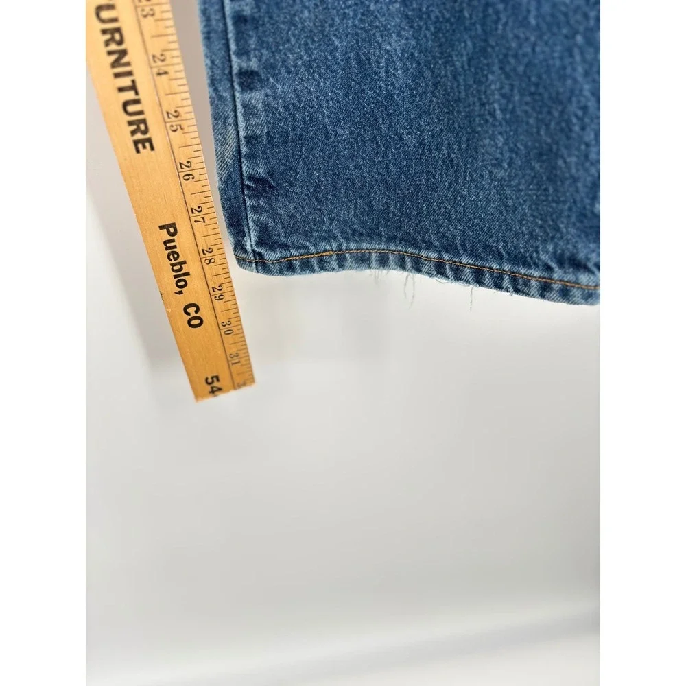 Levis 517 Y2K Era 2000 Mens Bootcut Jeans 34x30 Distressed Faded Western Denim